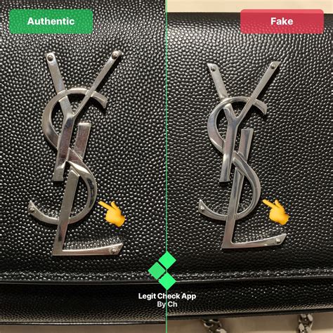 ysl fake vs real bag|how to authenticate ysl bag.